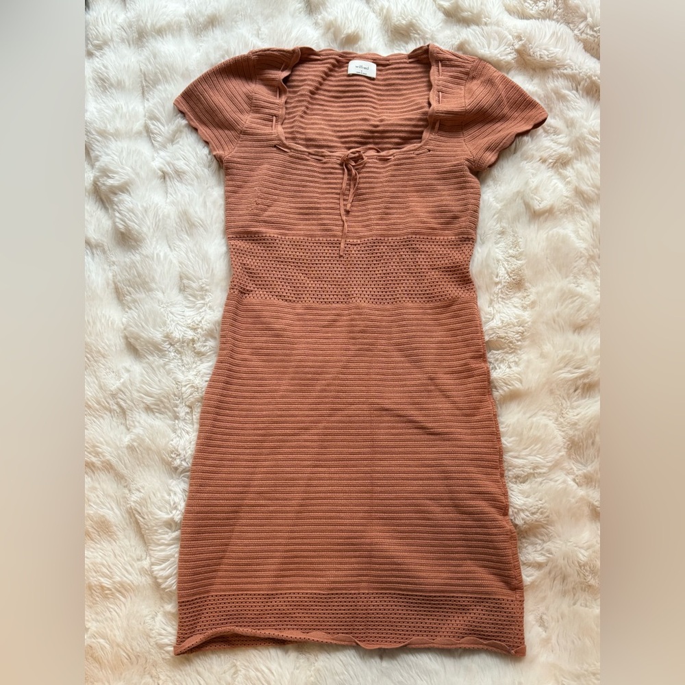 SOLD Wilfred fitted mini dress